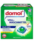Domol 3-in-1 White Laundry Detergent Capsules 22 Washes