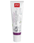Splat Professional Sensitive White Toothpaste for Sensitive Teeth - Natural Whitening, Strengthens Enamel, SLES Free - 3.38 fl oz Splat Sensitive White Toothpaste - Natural & Gentle Oral Care sensitive toothpaste, natural toothpaste, whitening toothpaste, SLES free toothpaste, paraben free oral care, tooth enamel strengthening, oral care, sensitive teeth, natural ingredients, gentle toothpaste, eco-friendly toothpaste, healthy smile, whitening, stain removal, plaque prevention, Zinc Gluconate, Lysozyme, Pep