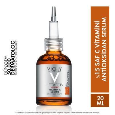 Vichy Liftactiv Supreme Vitamin C Serum: Brightens, Hydrates & Revitalizes Dull Skin - For Radiant, Even Skin Tone Vichy Vitamin C Serum: Brighten Dull Skin | Radiant Complexion Vitamin C serum, skin brightening serum, hyaluronic acid serum, Vichy Liftactiv Supreme, serum for dull skin, skin radiance, even skin tone serum, hypoallergenic serum, Vitamin C, Hyaluronic Acid, Thermal Water, face serum, skin care, beauty, radiance, dull skin, uneven skin tone, hydration, moisturizing, soothing, calming, sensitiv