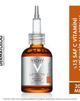 Vichy Liftactiv Supreme Vitamin C Serum: Brightens, Hydrates & Revitalizes Dull Skin - For Radiant, Even Skin Tone Vichy Vitamin C Serum: Brighten Dull Skin | Radiant Complexion Vitamin C serum, skin brightening serum, hyaluronic acid serum, Vichy Liftactiv Supreme, serum for dull skin, skin radiance, even skin tone serum, hypoallergenic serum, Vitamin C, Hyaluronic Acid, Thermal Water, face serum, skin care, beauty, radiance, dull skin, uneven skin tone, hydration, moisturizing, soothing, calming, sensitiv