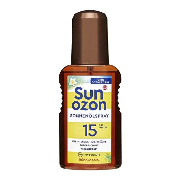 Sunozon Sunscreen Oil SPF 15 - Water-resistant, Dermatologically Tested Sun Protection for Normal to Tanned Skin Sunozon Sunscreen Oil SPF 15 - Water-resistant Sun Protection Sunscreen Oil, SPF 15, Sun Protection, Water-resistant Sunscreen, Dermatologically Tested Sunscreen, Normal Skin, Tanned Skin, UVA Protection, UVB Protection, Outdoor Enthusiasts, Active Lifestyle, Daily Sun Care, Skin Nourishment, Sun Care Routine, Sunburn Prevention, Skin Damage Protection