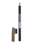 Maybelline Eyebrow Express Pencil 04 Medium Brown - Long-Lasting Eyebrow Pencil for Natural Look - Eyebrow Pencil