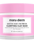 Maruderm Salicylic Acid Clay Face Mask with Tea Tree Oil - 3.38 fl oz, Vegan Skincare - Face Mask