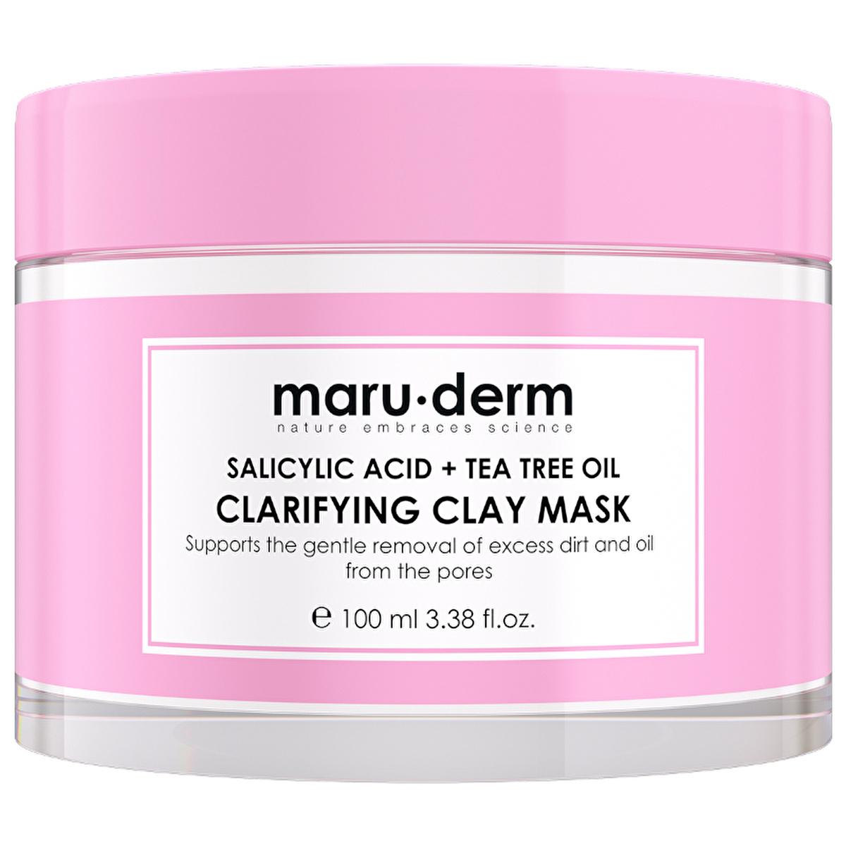 Maruderm Salicylic Acid Clay Face Mask with Tea Tree Oil - 3.38 fl oz, Vegan Skincare Maruderm Salicylic Acid Face Mask - Natural Acne Solution Clay Face Mask, Salicylic Acid Skincare, Tea Tree Oil Benefits, Vegan Skincare Products, Natural Acne Treatment, Acne Solution, Blackhead Remover, Pore Minimization, Skincare Routine, Natural Skincare, Vegan Beauty, Cruelty-Free Skincare, Face Mask, Skincare Essentials, Glowing Skin, Healthy Skin
