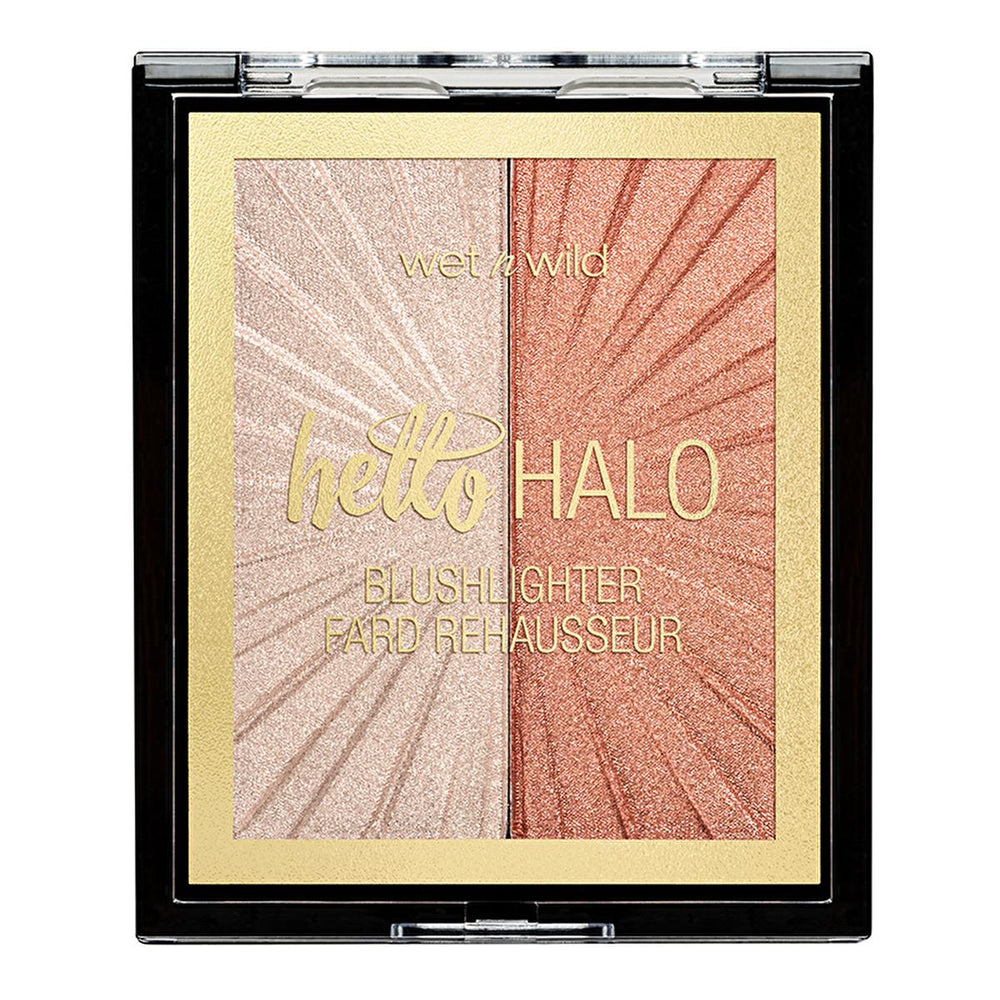 Wet n Wild Hello Halo Highlighting Blush - Dual-Purpose Makeup with Micro-Pearl Pigments for Natural Glow - view 3