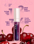 Jowe Miracle Color-Changing Lip Gloss in Cherry Me 6 ml