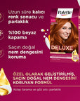 Palette Deluxe Intense Copper Hair Dye 7-77 - Long-Lasting, Nourishing Hair Color - Hair Mask