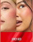 Maybelline New York Sunkisser Spicy Red Liquid Matte Blush: Long Lasting, Highly Pigmented, Warm Toned, & Natural Matte Finish Maybelline Sunkisser Spicy Red Liquid Matte Blush Liquid blush, Matte blush, Red blush, Spicy red blush, Maybelline blush, Long lasting blush, Highly pigmented blush, Matte liquid blush, Warm toned blush, Natural matte blush, Blush, Makeup, Cosmetics, Face makeup, Red toned blush, Warm blush, Long-wear blush, Pigmented blush, Easy to blend blush, Layerable blush, Tube packaging, Mak