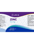 Life In Zinc Daily Wellness Dietary Supplement Tablets