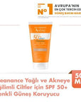 Avene Cleanance Tinted Unifying SPF50+ Tinted Sunscreen for Acne-Prone Skin - Broad Spectrum Protection, Unifies Skin Tone Avene Cleanance Tinted SPF50+ Sunscreen for Acne-Prone Skin tinted sunscreen, acne-prone skin care, SPF 50+ sun protection, Avène Cleanance, hypoallergenic sunscreen, non-comedogenic sunscreen, broad-spectrum sun protection, sensitive skin care, sun protection for acne-prone skin, natural-looking finish, soothing sunscreen, anti-inflammatory sunscreen