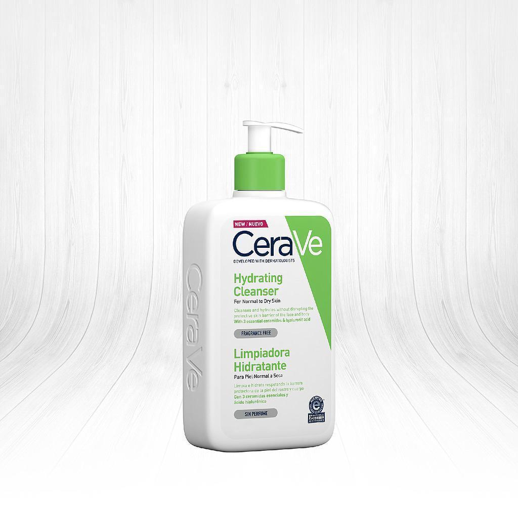 CeraVe Hydrating Facial Cleanser - Gentle, Non-Comedogenic, Fragrance-Free for Dry, Sensitive Skin - 7.98 fl oz CeraVe Hydrating Cleanser - Gentle, Non-Comedogenic for Dry Skin CeraVe Hydrating Cleanser, Gentle facial cleanser for dry skin, Non-comedogenic cleanser, Fragrance-free skincare, Ceramide moisturizing cleanser, Hydrating Facial Cleanser, Skincare for sensitive skin, Facial cleanser for normal to dry skin, Daily skincare routine, Children's skincare
