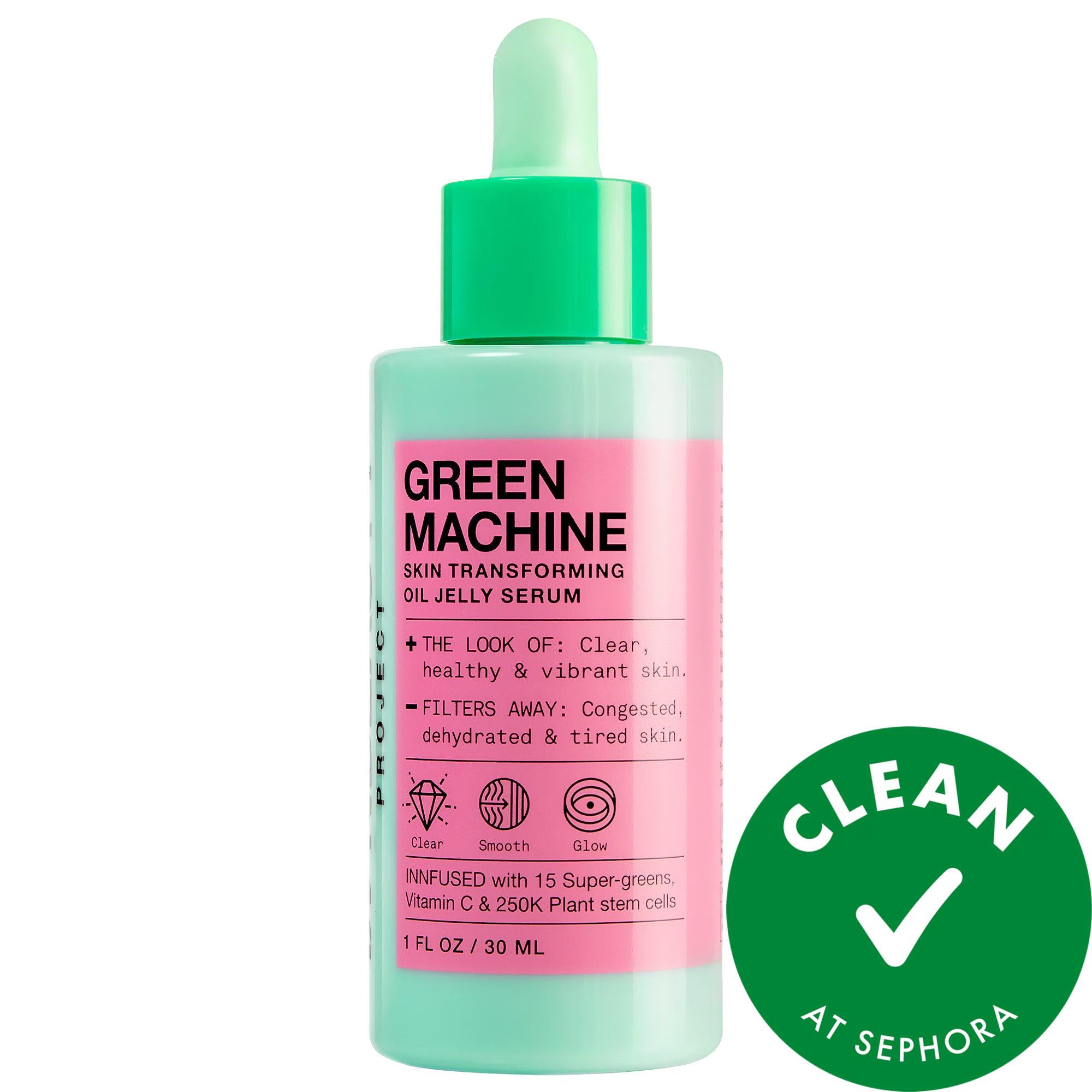 INNBeauty Project Green Machine Vitamin C Dark Spot & Hyperpigmentation Serum - Natural Vegan Skincare for Brighter, Firmer Skin INNBeauty Project Vitamin C Serum for Dark Spots & Hyperpigmentation Vitamin C Serum, Dark Spot Treatment, Hyperpigmentation Serum, Vegan Skincare, Natural Skincare Products, Sustainable Skincare, Serum-Oil Hybrid, Brightening Serum, Firming Serum, Smoothing Serum, Eco-Friendly Skincare, Cruelty-Free Skincare, Gluten-Free Skincare, Recyclable Packaging, Skincare for Dark Spots, Sk