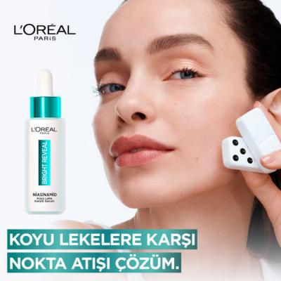 Loreal Paris Bright Reveal Niacinamide Dark Spot Serum - Anti-dark Spot, Non-comedogenic Skincare for Hyperpigmentation Loreal Paris Bright Reveal Niacinamide Dark Spot Serum Niacinamide Dark Spot Serum, Loreal Paris Bright Reveal, Anti-dark spot serum, Skincare for hyperpigmentation, Non-comedogenic skincare, Dark spot treatment, Hyperpigmentation solution, Serum for acne-prone skin, Brightening serum, Skincare routine, Dermatologically tested, Cruelty-free, Brightening skincare products