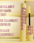 Maybelline Colossal Bubble Mascara - Extreme Volume, Clump-Free, 24HR Wear - Long Lasting Volumizing Mascara Maybelline Colossal Mascara: Volumizing, Long Lasting - Shop Now! mascara, volumizing mascara, long lasting mascara, lash volume, Maybelline mascara, bubble mascara, clump-free mascara, 24 hour mascara, makeup, eye makeup, volumizing, long lasting, clump free, beauty, cosmetics, lash enhancement, dramatic lashes, makeup enthusiasts, gifts for her, root to tip brush, lightweight mascara, smudge proof