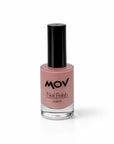 Mov Nail Polish No: 04 Ten Nude Glossy Finish 13ml