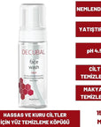 Decubal Face Wash for Sensitive Skin - Gentle, Moisturizing, Vegan Face Cleanser - Fragrance-Free Skincare for Dry Skin Decubal Face Wash for Sensitive Skin face wash for sensitive skin, moisturizing face cleanser, vegan face wash, fragrance-free skincare, gentle cleansing foam, dry skin care, sensitive skin products, cruelty-free skincare, skincare for dry skin, nourishing face wash