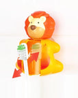 Flipper Lion Design Hygienic Toothbrush Holder - Fun Bathroom Accessory for Kids Flipper Lion Toothbrush Holder - Fun & Hygienic Storage toothbrush holder, hygienic toothbrush storage, fun bathroom accessories, children's dental care products, lion design bathroom decor, kids bathroom accessories, dental hygiene products, bathroom organization, fun kids bathroom products