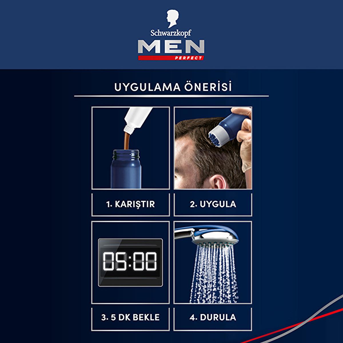 Men Perfect Hair Dye - Quick & Easy Application for Natural Look - Men's Hair Color, Gray Coverage Men's Hair Dye - Quick & Natural Color | Men Perfect Men's hair dye, quick hair coloring, natural hair color, gray hair coverage, easy hair dye application, men's grooming, hair care, cosmetic products, men's hair care, hair dye for men, natural look hair dye, gray coverage hair dye