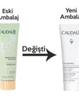 Caudalie Vinoperfect: Glycolic & Natural AHA Facial Peeling Mask - Brighten Dull Skin, Exfoliate Gently, & Reveal Radiant Complexion Caudalie Glycolic Peeling Mask: Brighten Dull Skin & Exfoliate glycolic peeling mask, exfoliating face mask, brightening face mask, natural AHA peel, viniferine skin brightening, facial peeling mask, dull skin treatment, radiance boosting mask, Caudalie peeling mask, gentle exfoliating mask, face mask, peeling mask, glycolic acid, natural AHA, viniferine, exfoliation, skin bri