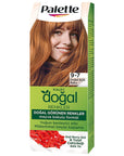 Palette Natural Hair Dye Permanent Light Copper 9-7 - Natural Ingredients for Long-Lasting Color - view 8