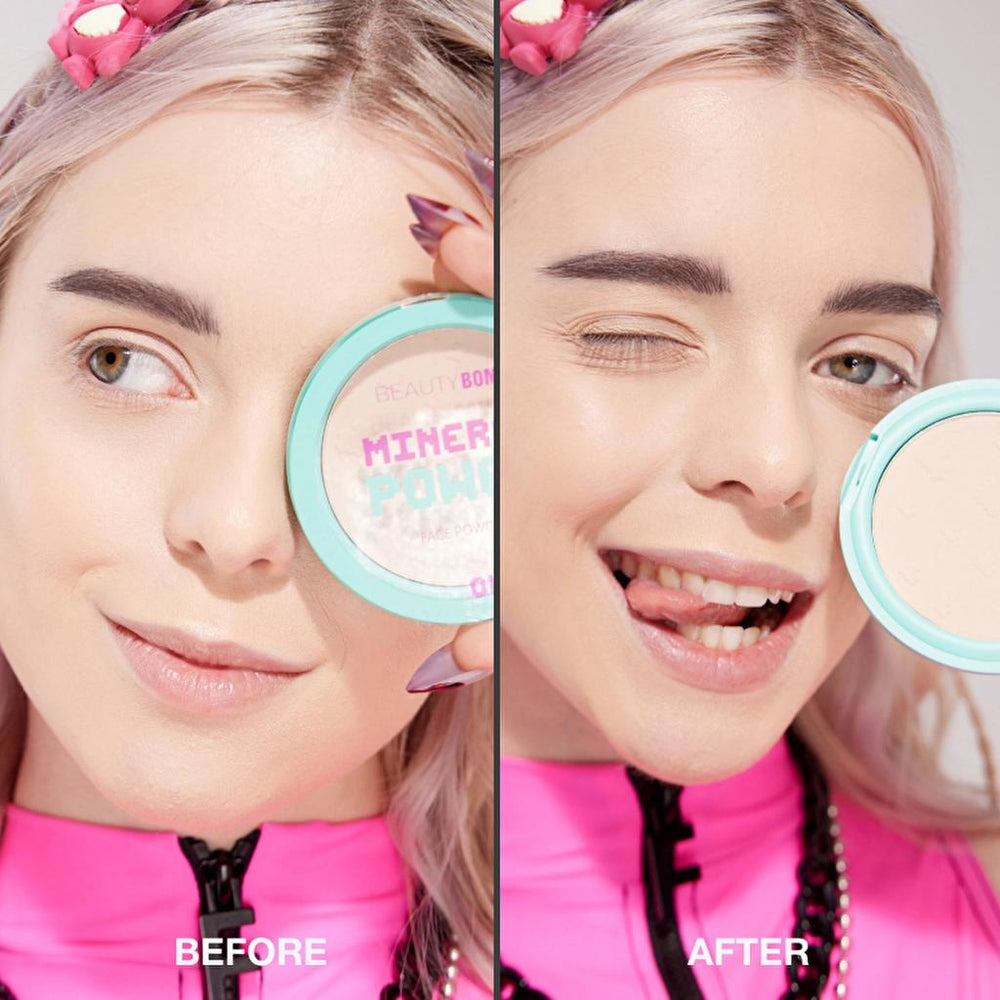 Beauty Bomb Mineral Powder 01 Matte Finish for Oily Skin