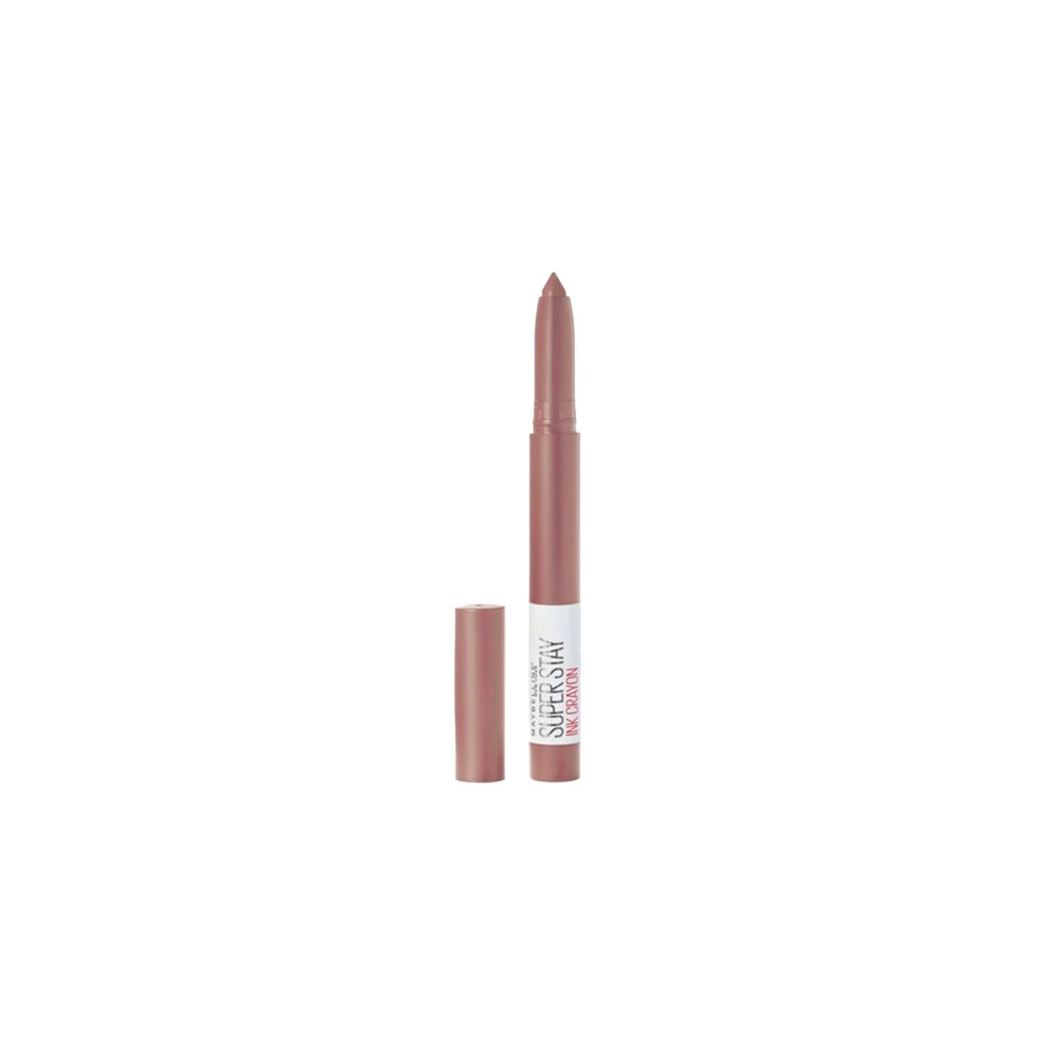 Maybelline New York Super Stay Ink Crayon Lipstick - Trust Your Gut Matte Long-Lasting Lip Color Maybelline Super Stay Ink Crayon - Long-Lasting Matte Lipstick Maybelline Super Stay Ink Crayon, Matte Lipstick, Long-lasting Lip Color, Crayon Lipstick, Trust Your Gut Lip Shade, Lip Makeup, Cosmetics, Makeup, Beauty Products, Long-lasting Makeup, Matte Finish Lipstick