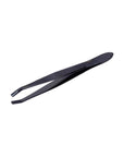 Solingen Black Slant Tweezers for Precise Grooming