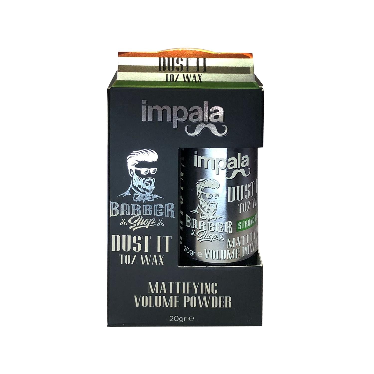 Impala Strong Hold Hair Wax - Dust It Toz Wax for Styling & Texture, 20g Impala Strong Hold Hair Wax - 20g Hair Wax, Strong Hold Hair Wax, Impala Hair Wax, Dust It Toz Wax, Yüksek Tutuş Hair Product, Hair Styling Products, Styling Wax, Hair Care, Men's Grooming, Hair Texture, Volume, Styling Control