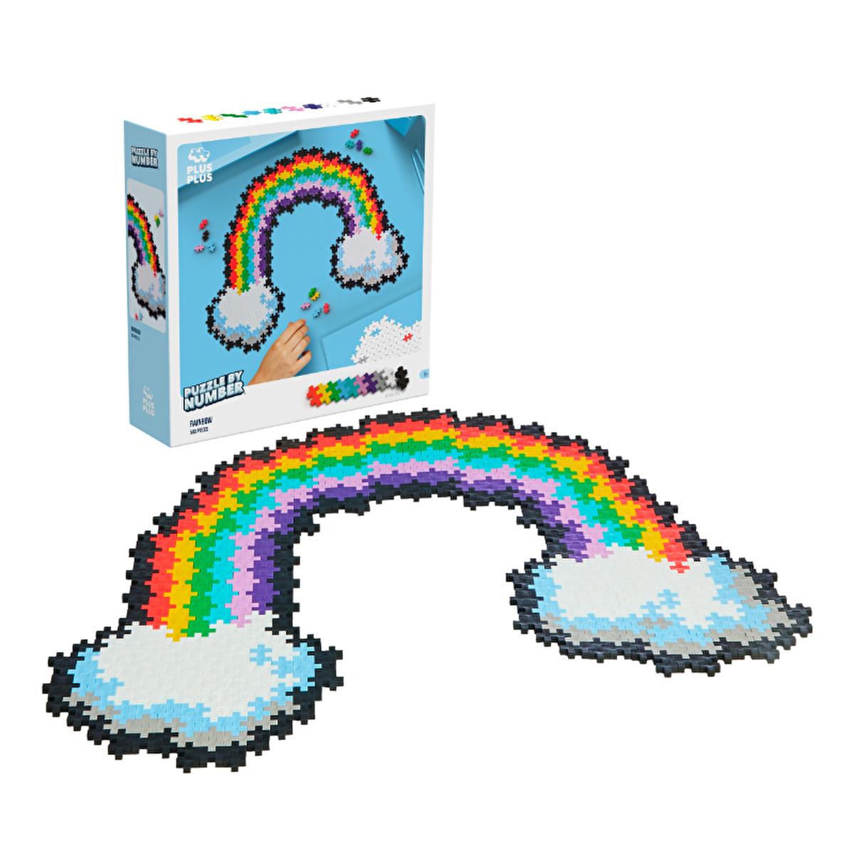 Plus Plus - 500 Piece Rainbow Puzzle for Kids - Educational Toy for Creative Play and Problem-Solving Skills Plus Plus 500 Piece Rainbow Puzzle - Educational Toy for Kids children's puzzle, educational toy, rainbow puzzle, 500-piece puzzle, creative play, puzzle for kids, learning through play, problem-solving skills, fine motor skills, durable toys, puzzle sets for children