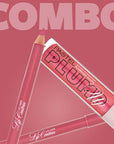 Pastel Perfect: Plumping Lip Gloss & Contour Liner Duo - Achieve Fuller, Defined Lips with Ultra-Glossy Finish Pastel Lip Plumper & Liner: Get Fuller, Defined Lips Instantly lip gloss, lip liner, lip plumper, lip contour, makeup set, fuller lips, defined lips, pastel lip gloss, plumping lip gloss, lip liner and gloss set, makeup enthusiasts, lip enhancement, easy application, ultra-glossy finish, vivid color, lip definition, lip volume, beauty, cosmetics, lip makeup, gifts for her, defined lip contours, lip