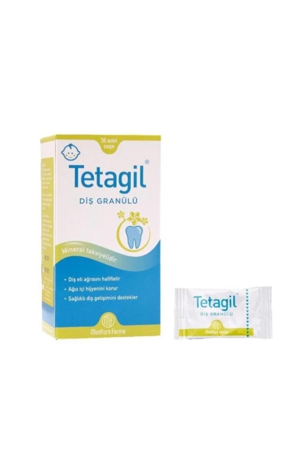 tetagil teething granules packaging, 36 sachets of tetagil teething solution Selinecza Tetagil Teething Granules - 36 Sachets Tetagil Teething Granules - 36 Sachets tetagil, teething granules, baby care, natural remedy, oral hygiene, parenting, baby health, sore gums, teething relief, ai-generated