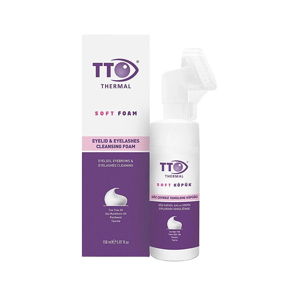 TTO Soft Eye Makeup Remover Foam - Gentle, Effective Cleanser for Sensitive Eyes - 5.07 fl oz TTO Soft Eye Makeup Remover Foam - Gentle & Effective eye makeup remover, gentle eye cleanser, sensitive eye care, makeup removal foam, TTO Soft Göz Çevresi Temizleme Köpüğü, cosmetic, skincare, beauty, eye care, gentle cleanser, effective makeup removal, sensitive eyes, daily makeup removal, travel size