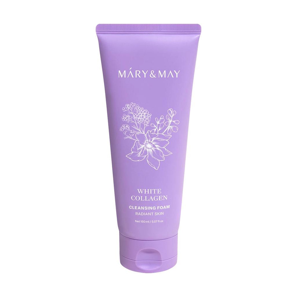 Mary & May White Collagen Cleansing Foam for Firming 150ml
