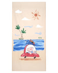 Eklips Kids Beach Towel Cream - Soft & Absorbent