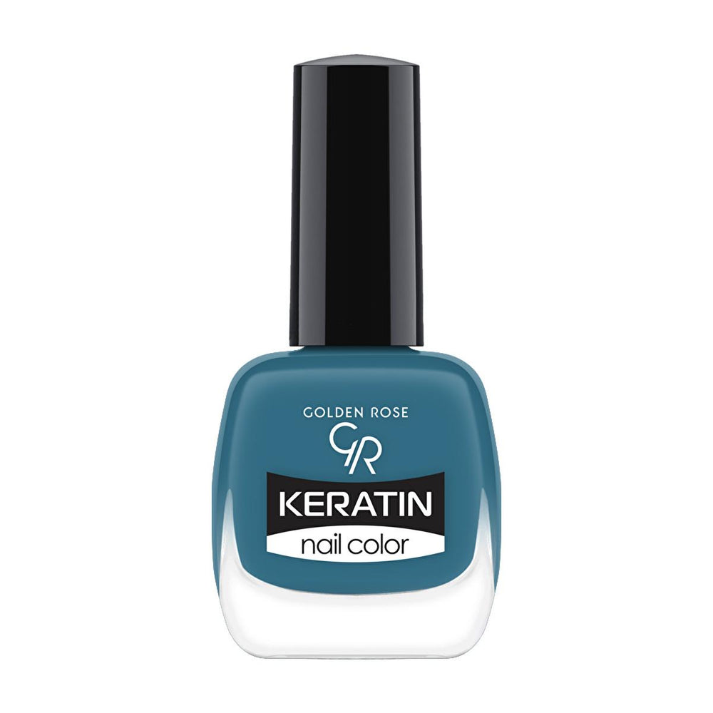 Golden Rose Keratin Nail Polish - Long-Lasting Nail Color with Nourishing Keratin Formula - Nail Polish