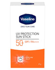 Vaseline SPF 50+ Sunscreen Stick: Daily UVA/UVB Protection, Clear & Non-Greasy, Watermelon Scented - Face & Body Sun Protection Vaseline SPF 50+ Sunscreen Stick: Clear, Non-Greasy Daily Protection sunscreen stick, SPF 50+ sunscreen, clear sunscreen, daily sunscreen, non-greasy sunscreen, face and body sunscreen, watermelon scented sunscreen, sun protection stick, uva uvb protection, sunscreen, sunblock, sun protection, UVA protection, UVB protection, moisturizing sunscreen, travel sunscreen, beach sunscreen