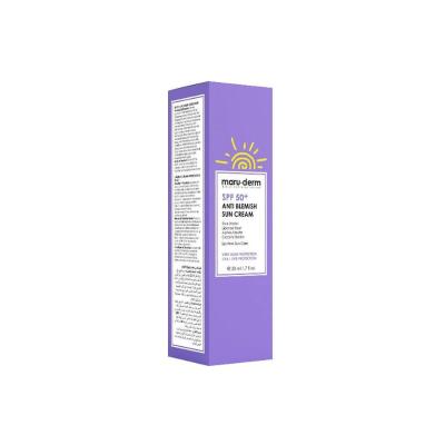 Maruderm SPF50+ Anti-Spot Sunscreen Cream 50ml - Vegan, Hyaluronic Acid, Anti-Aging Sun Protection Maruderm SPF50+ Sunscreen Cream - Anti-Aging & Vegan SPF50+ sunscreen, anti-spot sunscreen, vegan sunscreen, hyaluronic acid skincare, anti-aging sun protection, skincare, sun care, cosmetics, face care, vegan cosmetics, natural skincare, sensitive skin friendly, paraben-free, alcohol-free