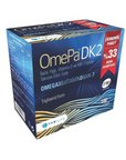 OmePa Omega-3, Vitamin D & K2 Supplement - 100 Soft Capsules for Heart & Bone Health
