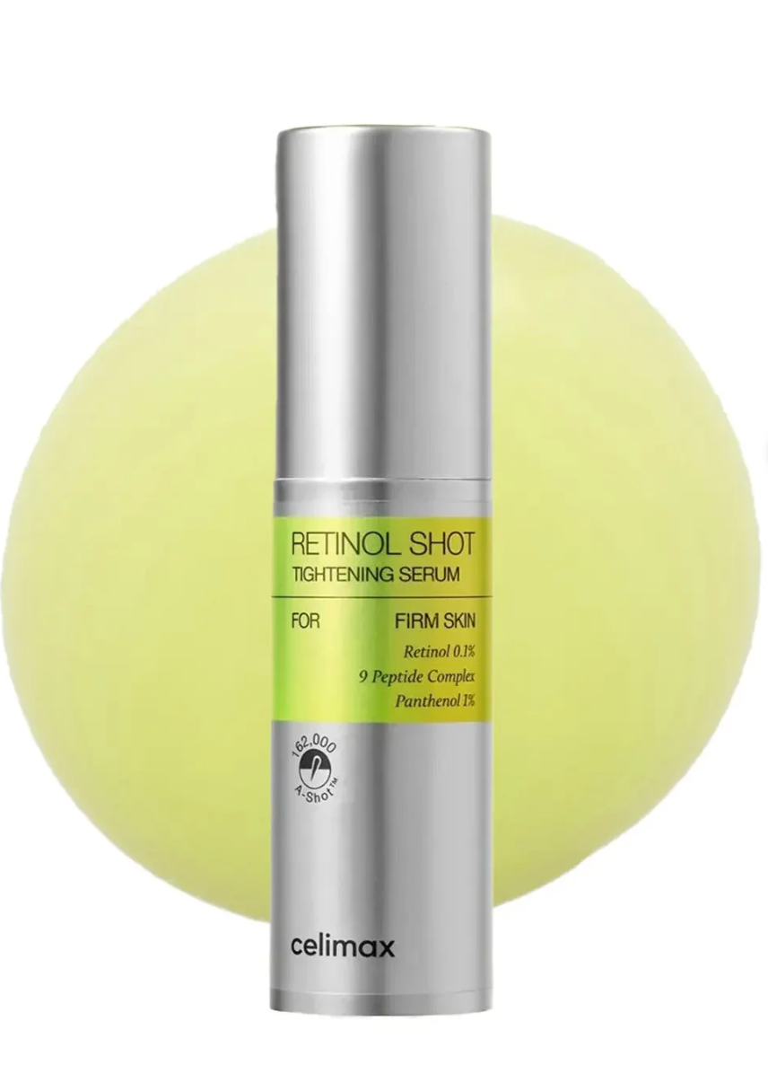 Celimax Retinol Shot Tightening Serum 3 x 30ml | Pore-Refining, Firming & Anti-Aging Care (Pack of 3)