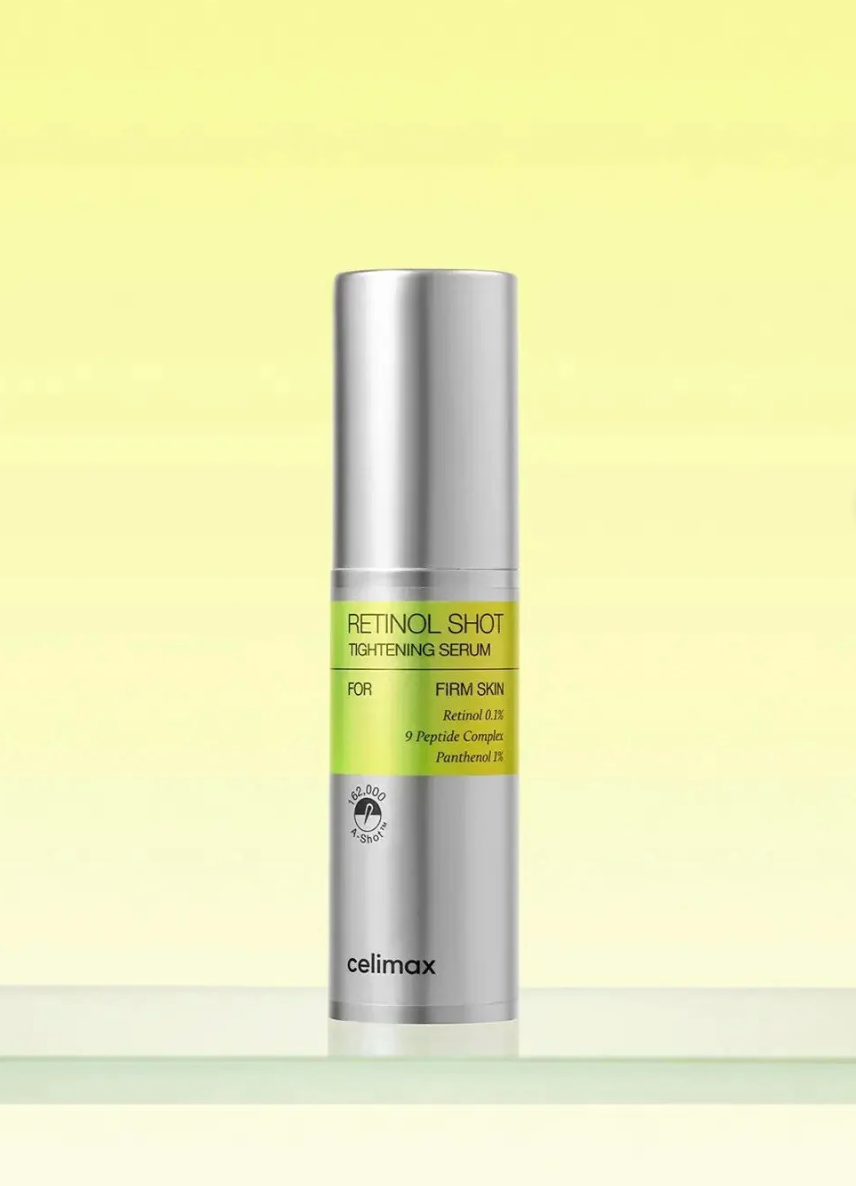 Celimax Retinol Shot Tightening Serum 3 x 30ml | Pore-Refining, Firming & Anti-Aging Care (Pack of 3)