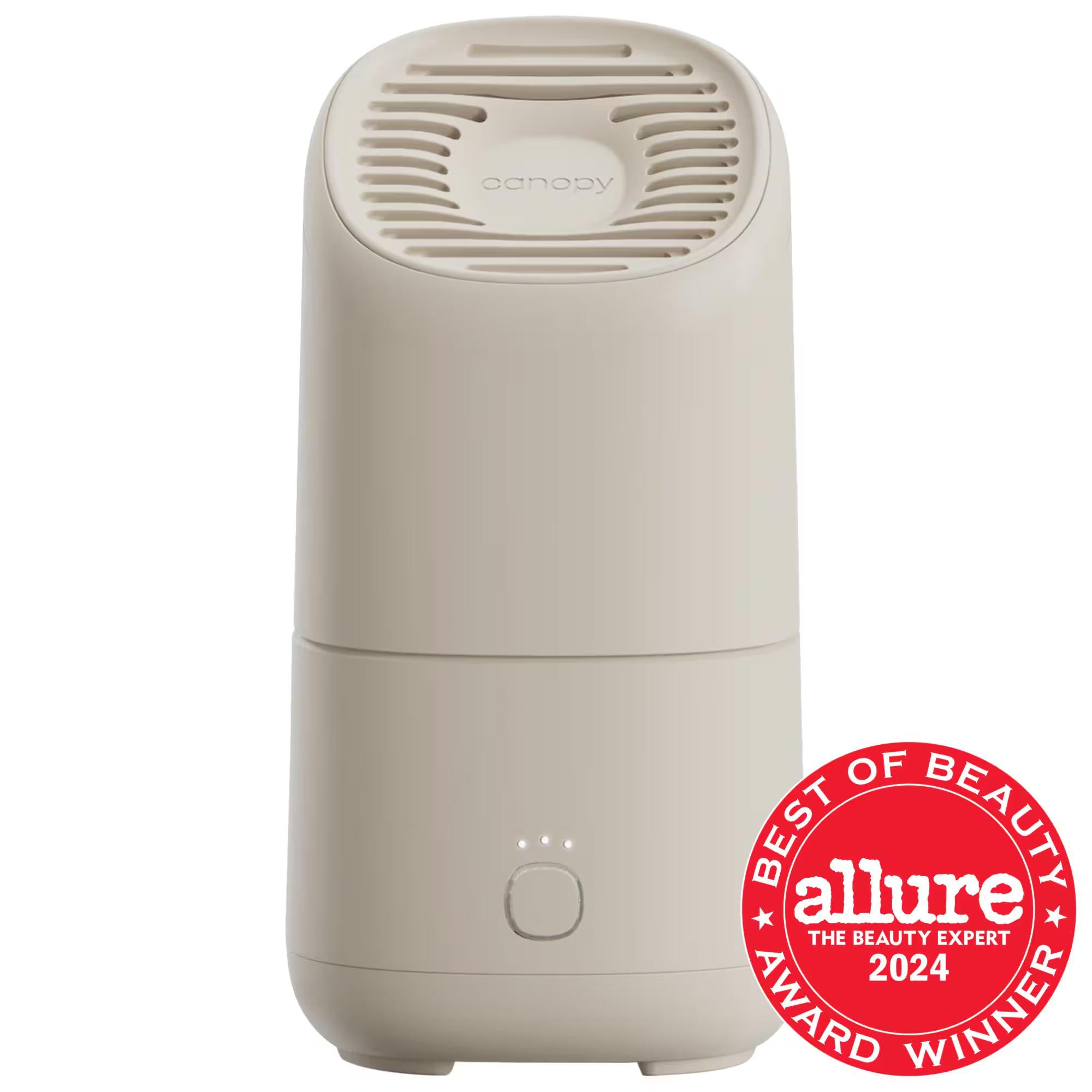 Canopy Portable Humidifier for Skin Hydration - Travel-Friendly Aroma Diffuser, Dermatologist Recommended Portable Humidifier for Hydrated Skin - Canopy portable humidifier, skin hydration, travel humidifier, aroma diffuser, compact humidifier, travel-friendly, dermatologist recommended, skincare, hydration on-the-go, healthy skin, travel essentials, skincare routine, wellness, indoor humidity, dry skin solution