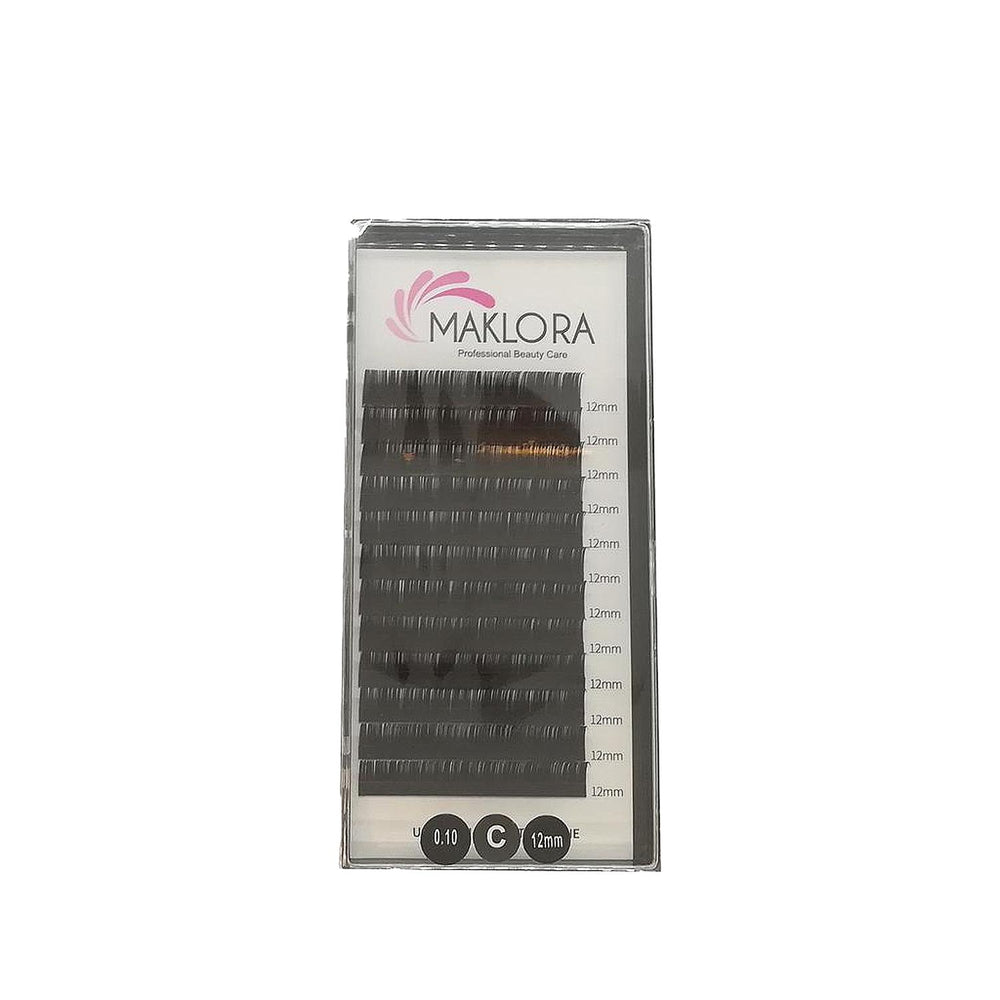 Maklora Silk False Eyelashes C Curl 0.07 Thickness 12mm Length - Natural Look, Lightweight, Dramatic Volume Maklora Silk False Eyelashes C Curl - Natural, Lightweight, Dramatic False Eyelashes, Silk Eyelashes, C Curl Eyelashes, Individual Eyelashes, Cosmetic Enhancements, Beauty Products, Makeup Accessories, Eyelash Extensions, Luxury Eyelashes, Dramatic Eyelashes, Natural Look Eyelashes, Lightweight Eyelashes