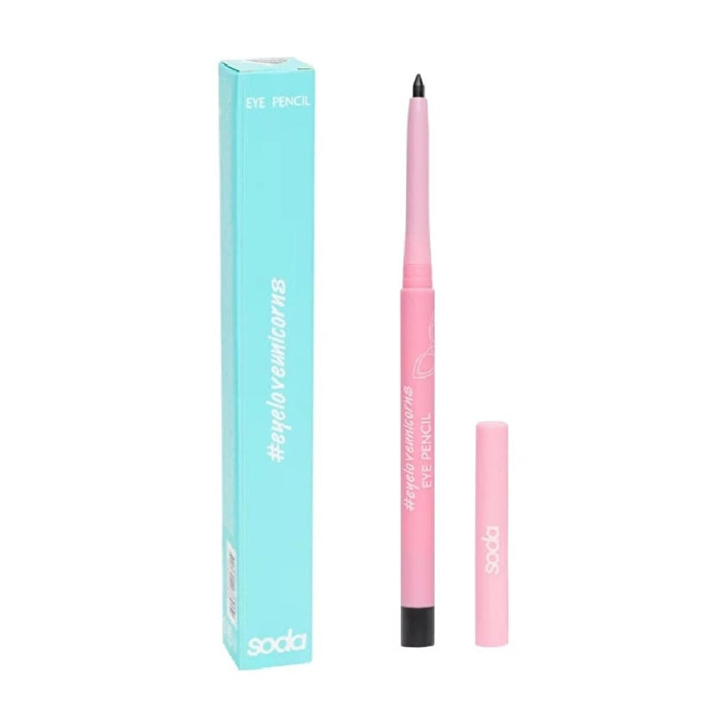 Soda Eyeliner Pencil - Waterproof, Long-Lasting Eye Makeup with Built-in Sharpener - Black Heart - view 4