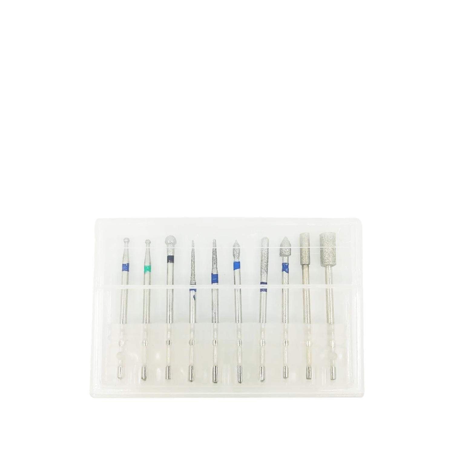Trina Nail Drill Bit Set - 10 Piece Professional Nail Care & Beautification Tools Trina Nail Drill Bit Set - Precision Nail Care nail drill bit set, Trina nail care, nail technician tools, nail beautification equipment, professional nail care products, nail care, beauty tools, DIY nail art, nail salon equipment, nail shaping tools, precision nail care