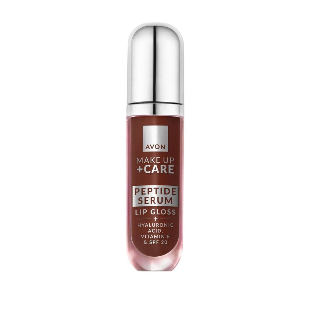 Avon Make Up + Care Peptide Serum Gloss SPF20 Berry Quench