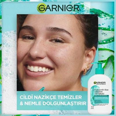 garnier hyaluronic aloe soothing cleanser 250 ml, soothing cleanser with hyaluronic acid and aloe vera Garnier Hyaluronic Aloe Soothing Cleanser - 250 ml Garnier Hyaluronic Aloe Soothing Cleanser | 250 ml garnier, hyaluronic-acid, aloe-vera, soothing-cleanser, vegan-skincare, skin-hydration, cleanser-250ml, advanced-skincare, sulfate-free, ai-generated