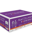 Suda Collagen Fexone Shot - 10,000mg Collagen Peptides per Serving, Halal Certified, Anti-Aging - Vitamin & Supplement