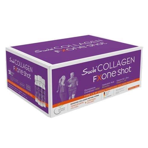 Suda Collagen Fexone Shot - 10,000mg Collagen Peptides per Serving, Halal Certified, Anti-Aging Collagen Drink Suda Collagen Fexone Shot - 10,000mg Collagen Drink collagen supplement, oral collagen drink, anti-aging collagen, halal collagen supplement, Type 1 2 3 collagen, collagen peptides, skin health, hair care, nail care, joint health, anti-aging, beauty supplement, health supplement, wellness product, dietary supplement