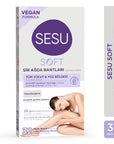 Sesu Soft Wax Strips for Hair Removal - Easy, Quick, Dermatologically Tested - 32 Strips Sesu Soft Wax Strips - Easy Hair Removal for Sensitive Skin Hair removal wax strips, Easy hair removal, Sensitive skin hair removal, Dermatologically tested wax strips, At-home hair removal solutions, Wax strips for body, Wax strips for face, Oat oil hair removal, Convenient hair removal, Smooth skin, Hair-free skin, Salon-quality hair removal, Waxing for beginners, Hair removal for sensitive skin