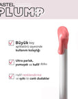 Pastel Profashion Hydrating Plumping Gloss 203 - Vegan, Cruelty-Free Lip Care Hydrating Plumping Lip Gloss - Vegan & Cruelty-Free hydrating lip gloss, plumping lip gloss, vegan lip care, cruelty-free cosmetics, dermatologically tested lip gloss, lip care, vegan beauty products, sensitive skin friendly, paraben free, gluten free